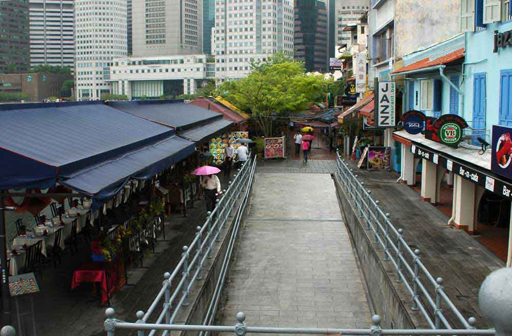 64 - Rep. de Singapur - Singapur, Boat Quay